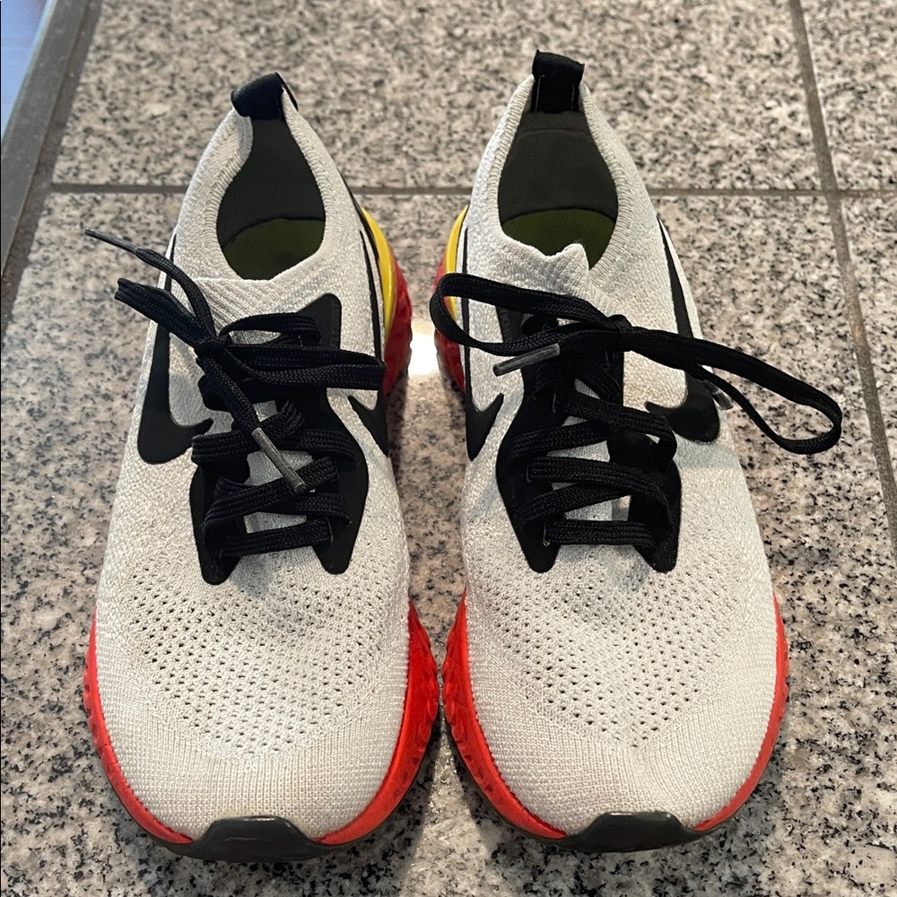 Nike Women’s Sneakers in White, Black, Red and Yellow